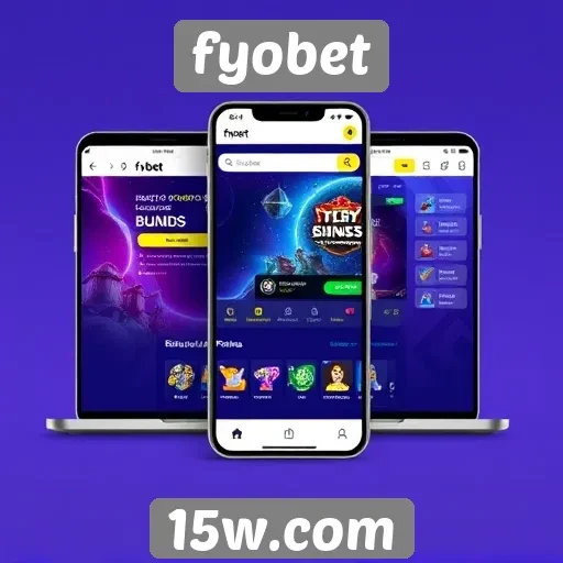 interface do site fyobet é otimizada para dispositivos móveis